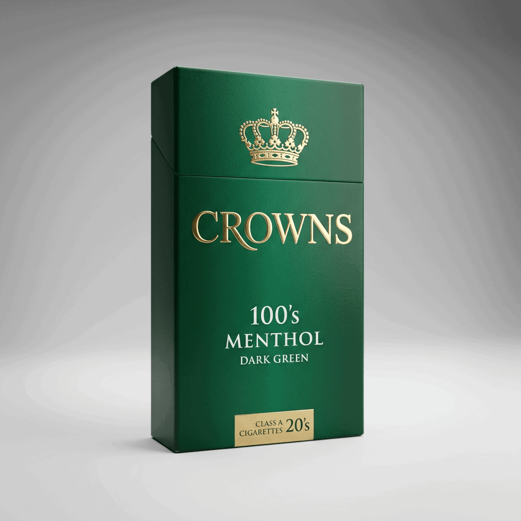 Buy Crown Menthol Green 100s Online