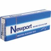 Buy Newport Medium 100s Box of 10 Packs Online
