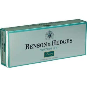 Buy Benson Hedges Menthol 100’s Luxury Soft Online