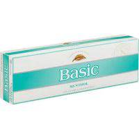 Basic Menthol Silver Pack Kings Box of 10 Packs