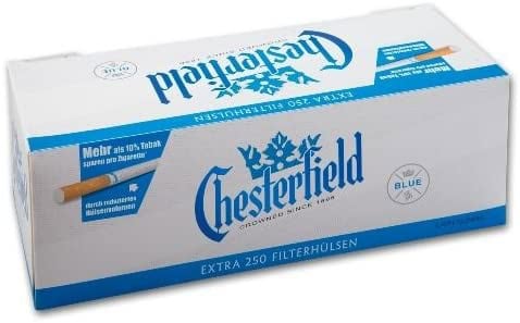 Chesterfield Blue Extras Box of 250