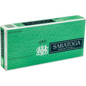 Saratoga Menthol 120s Box of 10 packs