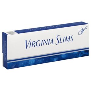 Virginia Slims Silver 100s Box of 10 packs