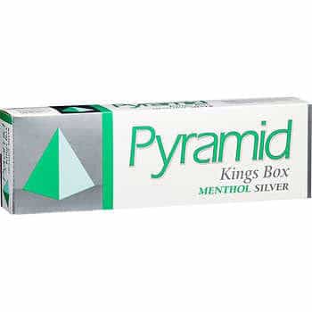 Pyramid Menthol Kings Box of 10 packs