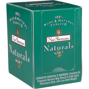 Nat Sherman Naturals Mint Box