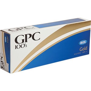 GPC Gold 100s Box of 10 packs