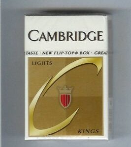 Cambridge Lights Kings Box of 10 Packs