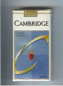 Cambridge Blue Pack 100’s Soft box of 10 packs