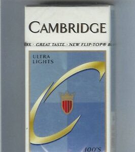 Cambridge Ultra Lights 100s Box of 10 Packs