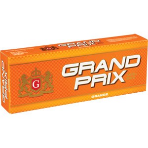 Grande Prix Orange 100s Box of 10 packs