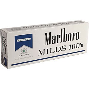 Marlboro Milds 100s Box of 10 packs