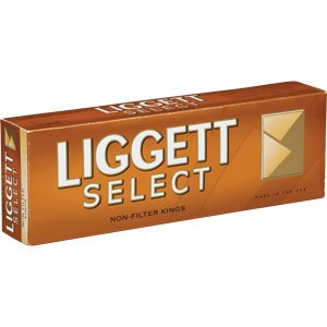 Liggett Select Non-Filter Kings Box of 10 packs