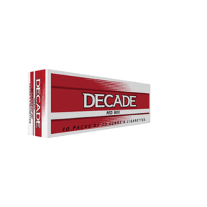 Decade Red Box of 10 packs
