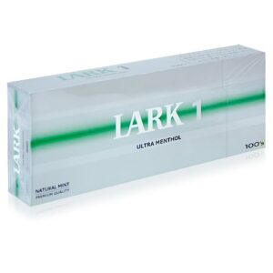 Lark Ultra Menthol 100’s Box of 10 packs