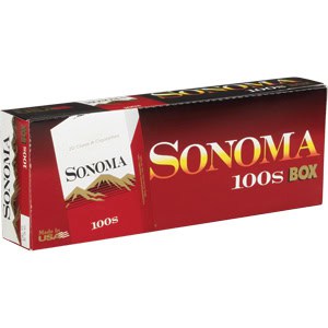 Sonoma Red 100s Box of 10 packs