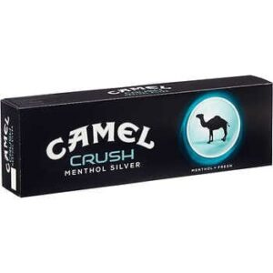 Camel Crush Menthol Silver Box of 10 packs