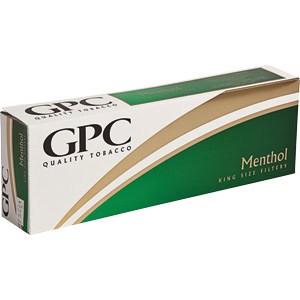 GPC Menthol Kings Box of 10 packs