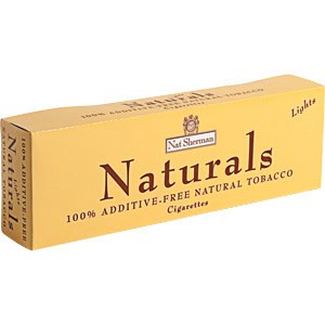 Nat Sherman Naturals Lights Box of 10 packs