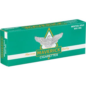 Maverick Menthol Gold 100s Box of 10 packs