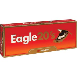 Eagle20’s Red 100s Box of 10 packs