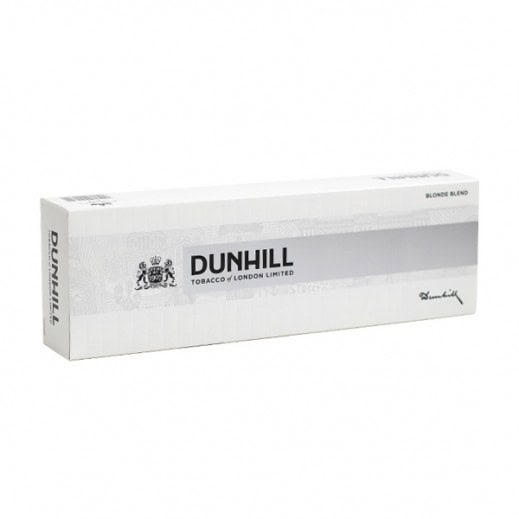 Dunhill White Kings Box of 10 packs