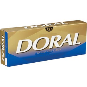 Doral Gold 100s Box of 10 packs