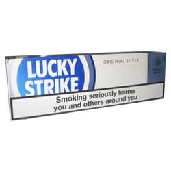 Lucky Strike Original Silver Box of 10 packs