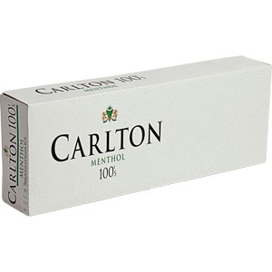 Carlton Menthol 100s Box of 10 packs