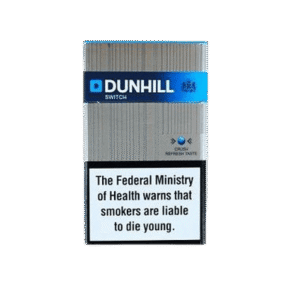 Dunhill Switch Blue Silver Box of 10 packs