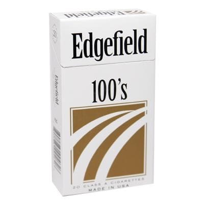 Edgefield Gold 100’s Box of 10 packs