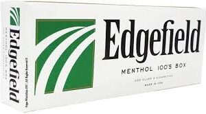 Edgefield Menthol 100’s Box of 10 Packs