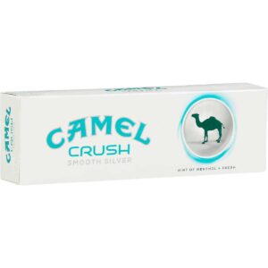 Camel Crush Smooth Silver Box of 10 packs