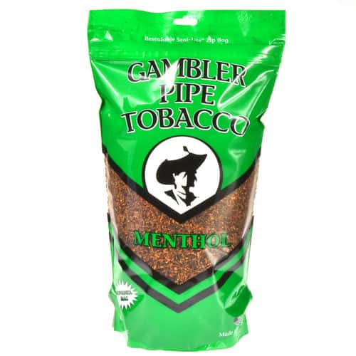 Gambler Menthol Pipe Tobacco 16 oz. Bag ct