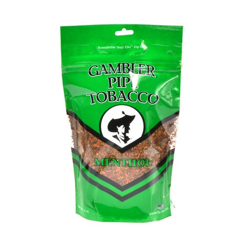 Gambler Menthol Pipe Tobacco 6 oz. Bag 4 ct