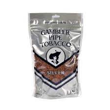 Gambler Silver Pipe Tobacco 6 oz. Bag 4 ct