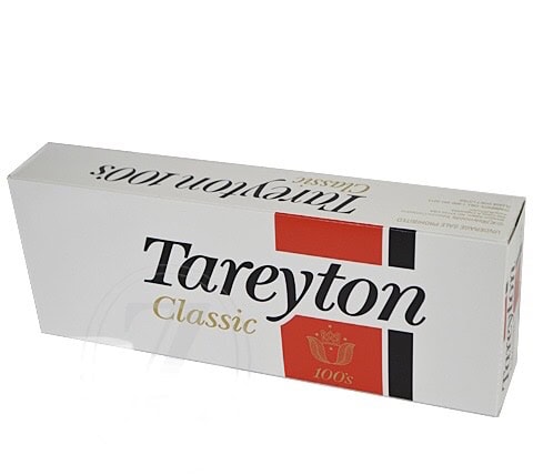 Tareyton Classic 100’s Soft box of 10 packs