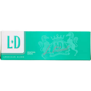 LD by L.Ducat Menthol Green King Box of 10 packs