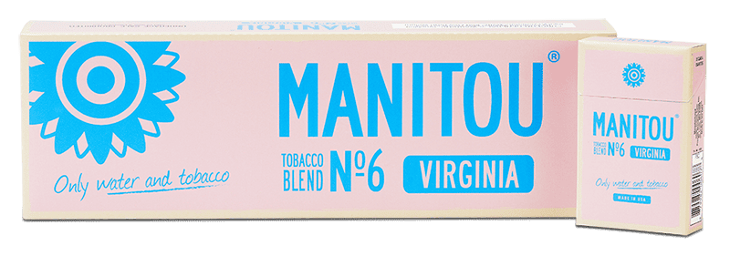 Manitou Tobacco Blend No. 6 box of 10 packs