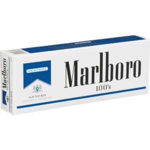 Marlboro Menthol Blue Pack 100’s Box of 10 Packs