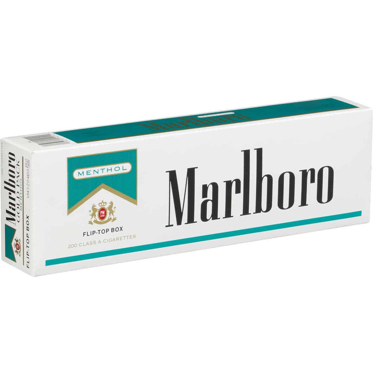 Marlboro Menthol Gold Pack Box of 10 Packs