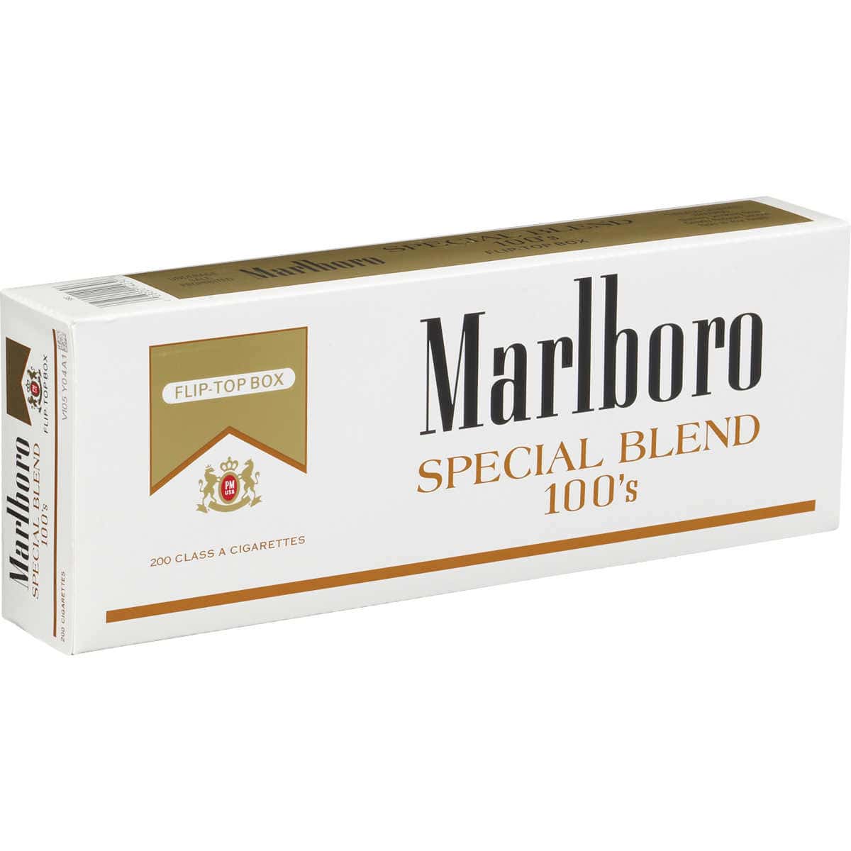 Marlboro Special Select 100’s Box of 10 Packs (Gold Pack)