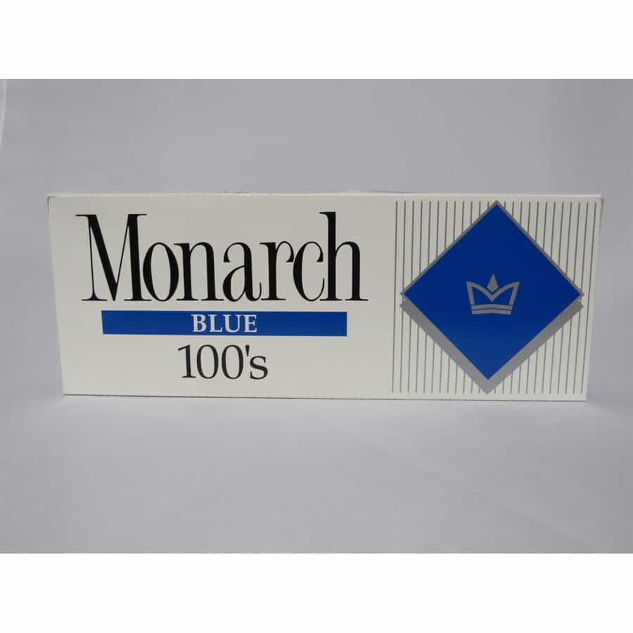 Monarch Classic Blue 100’s Soft box of 10 packs