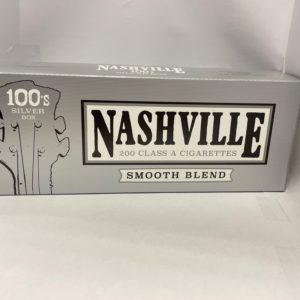 Nashville 100’s Silver Box of 10 packs