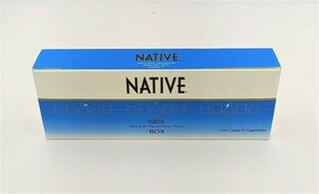 Native, 100’s Box of 10 packs (Blue)