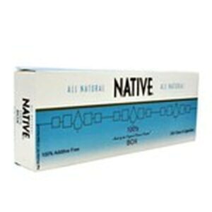 Native, 100’s Box of 10 packs (Pale Blue)