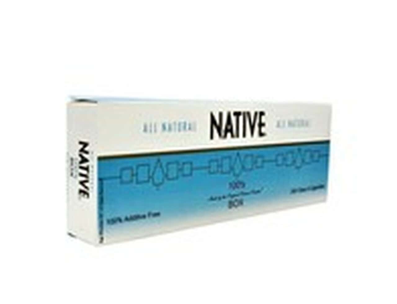 Native, 100’s Box of 10 packs (Pale Blue)
