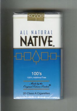 Native, 100’s Soft box of 10 packs (Blue)