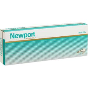 Newport Menthol Gold 100s Box of 10 packs