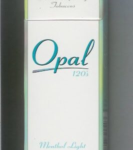 Opal 120’s, Menthol Light Box of 10 packs