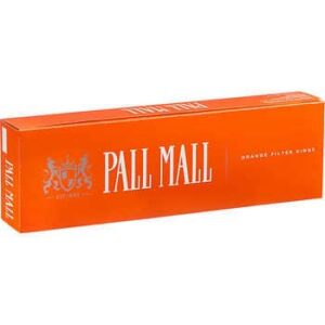 Pall Mall Orange Filter Kings Box of 10 packs